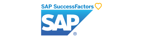 Logo of HR-platform SAP, which can be integrated with Siffi